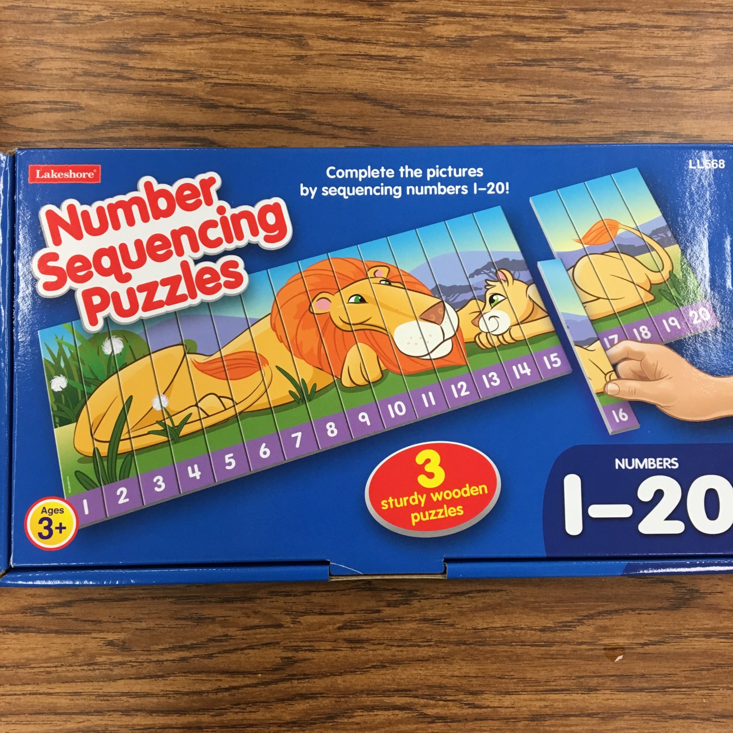 Number sequencing puzzles
